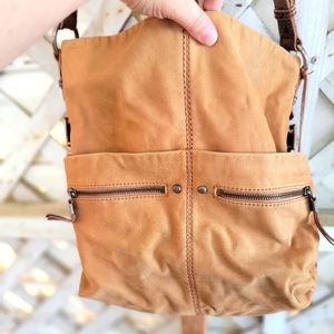 The Sak Brown leather purse